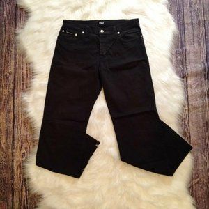 Dolce Gabbana Ittierre Black Cotton Chino Straight Leg Pants US 34 EU 48 Casual
